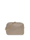 Camera bag a tracolla Bryant media in pelle martellata