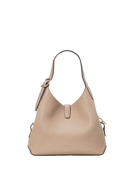 Borsa a tracolla media Deco beige