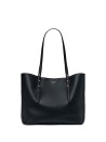 Borsa grande Do It All nera in pelle