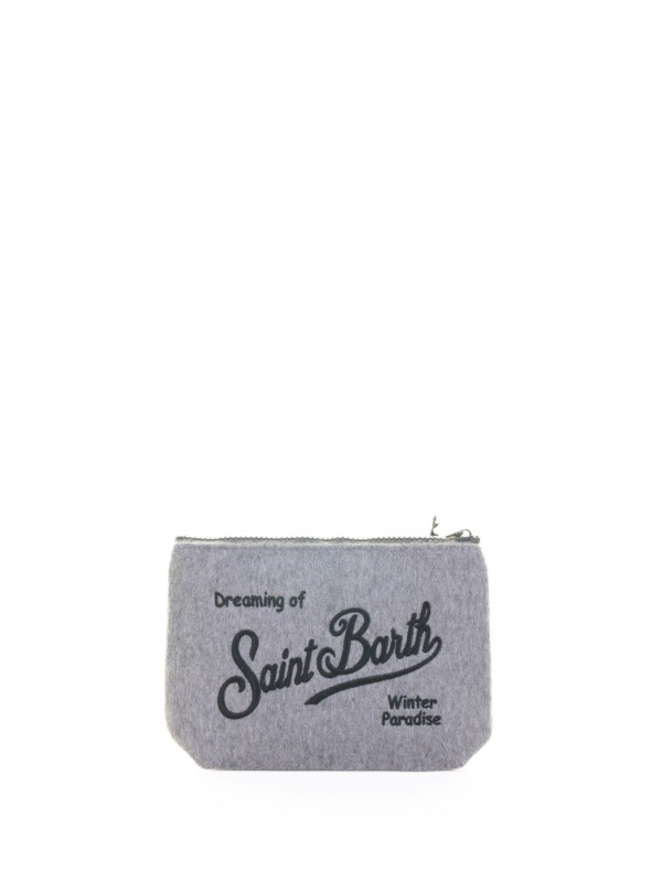 Pochette Aline feltro grigio Pochette Aline feltro grigio