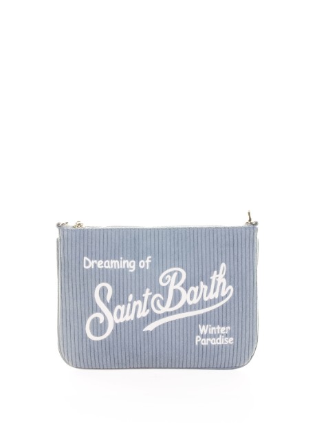 MC2 Saint Barth Ribbed-Effect Parisienne Clutch