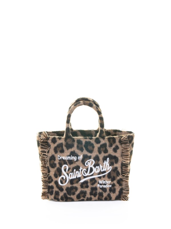 Shopping Vanity Mini Felt leopardata