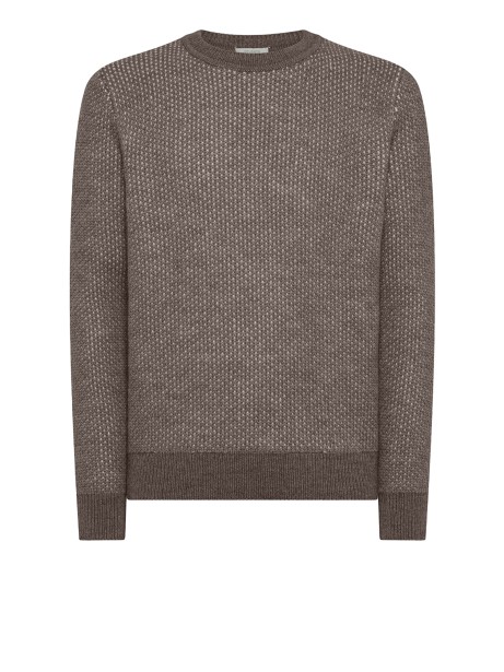 Maglia girocollo fango uomo
