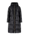 Parka in nylon ultralight con cappuccio e chiusura a doppio cursore