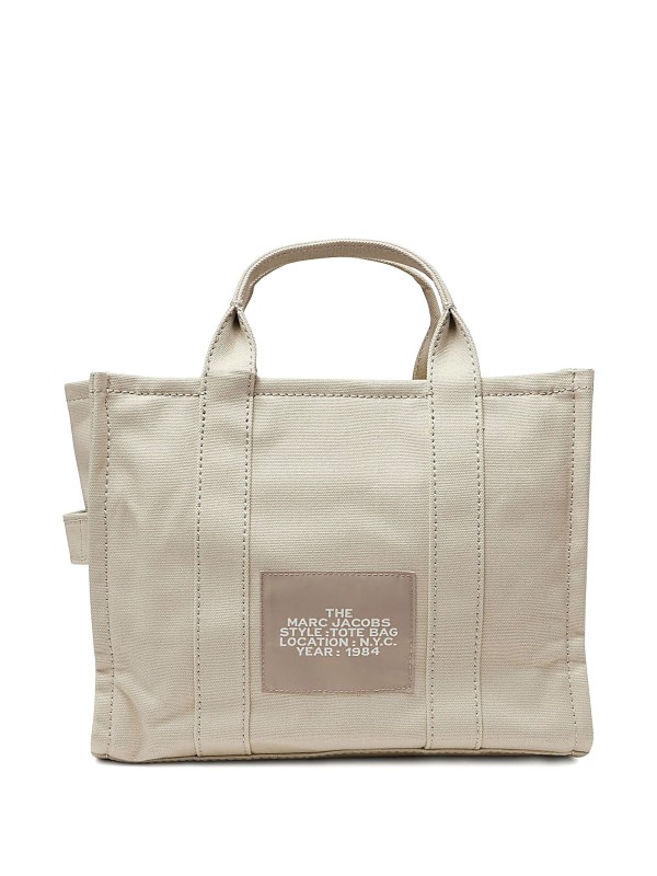 Tote bag The Medium Tote beige in canvas