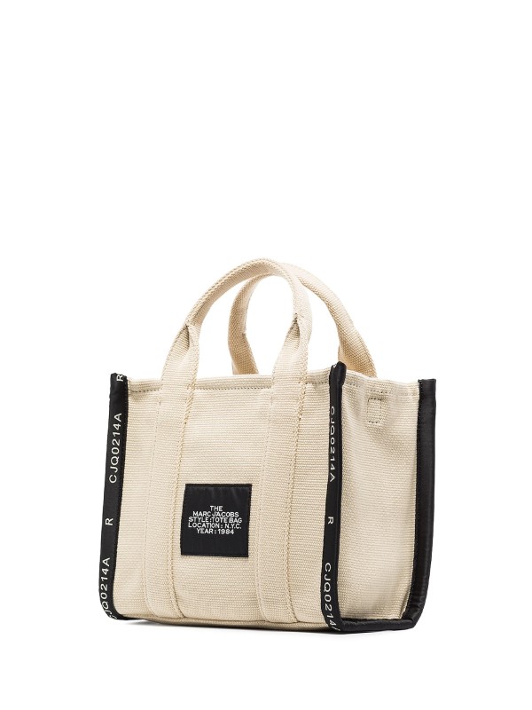 Tote bag The Jacquard Small Tote in canvas