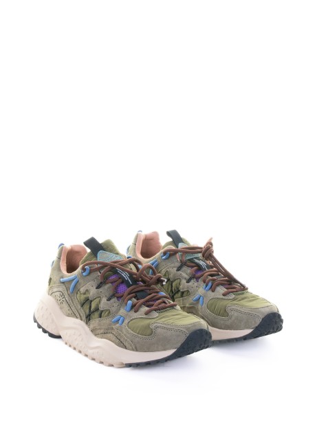Sneaker Yamabushi verde militare uomo 2