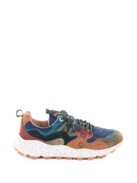 Sneaker Yamano 3 uomo marrone e navy