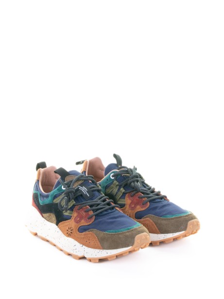 Sneaker Yamano 3 uomo marrone e navy