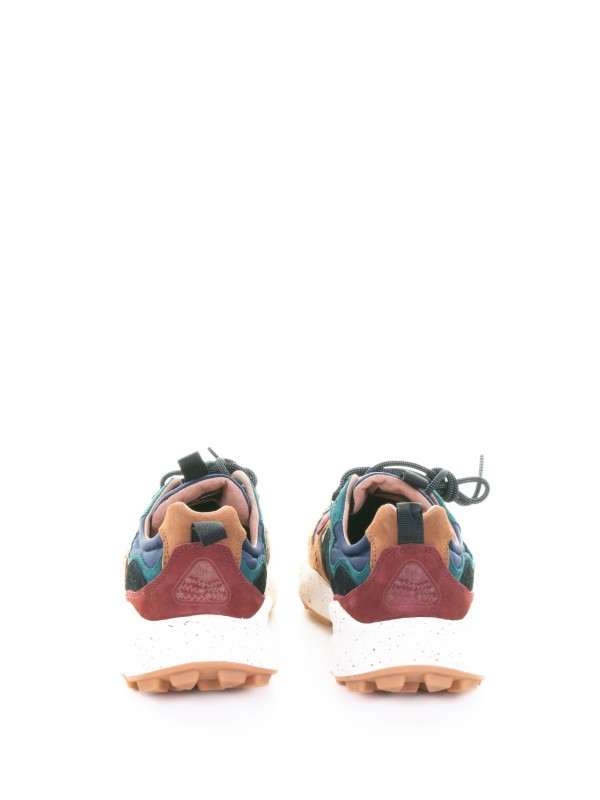 Sneaker Yamano 3 uomo marrone e navy
