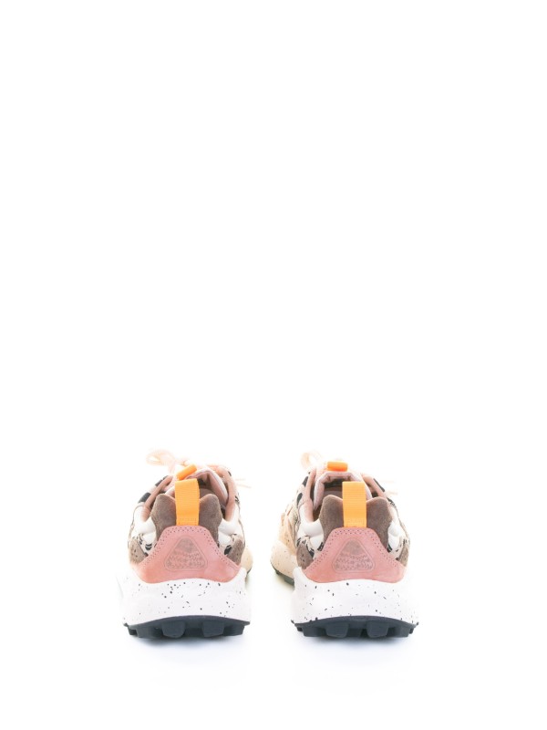 Sneaker Yamano 3 donna rosa leopardato