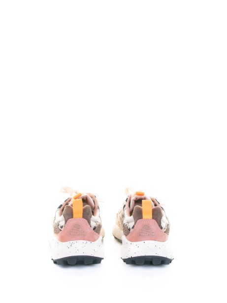 Sneaker Yamano 3 donna rosa leopardato