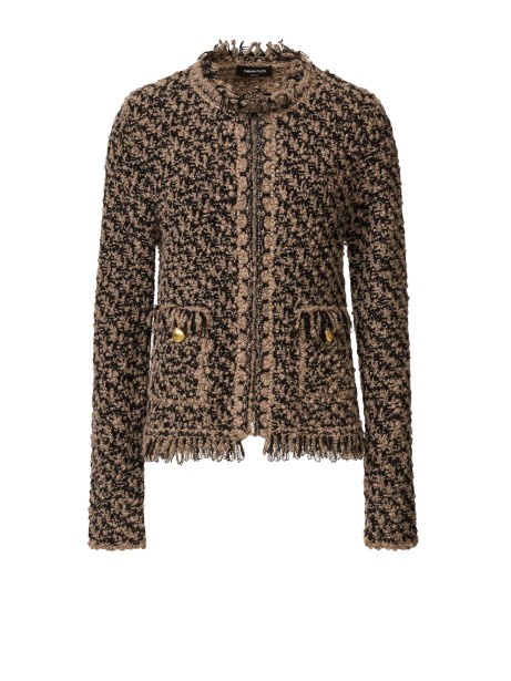 Giacca in tweed e paillettes Giacca in tweed e paillettes