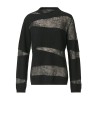 Platinum and mohair sweater