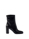 Stivaletti in pelle con zip