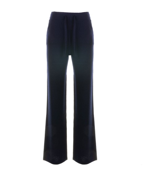 Pantalone blu navy donna