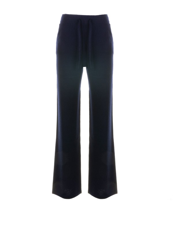 Pantalone blu navy donna