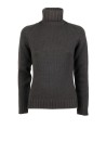 Women's Dark Brown Turtleneck