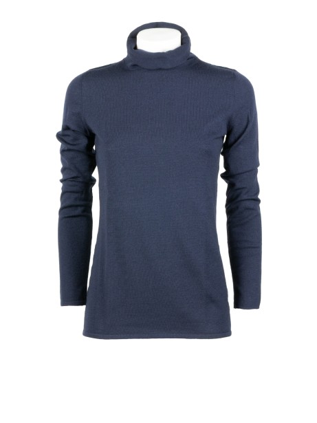 Women's Blue Turtleneck