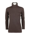 Women's Dark Brown Turtleneck