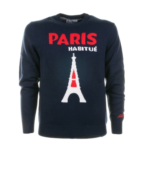Men's Crew Neck Sweater Paris