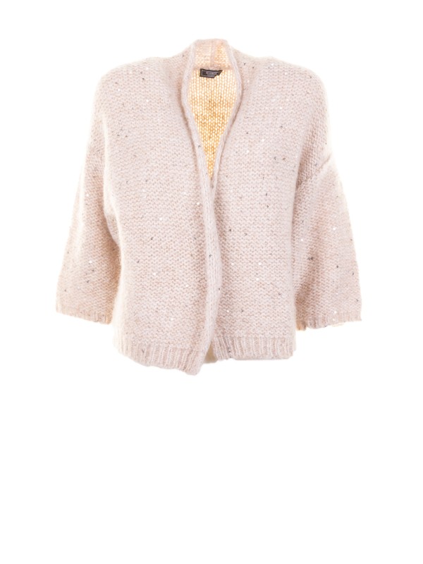 Cardigan beige donna Cardigan beige donna