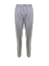 Pantalone uomo grigio con coulisse