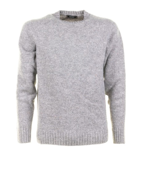 Stone Grey Crew Neck Sweater