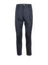 Men's Navy Blue Drawstring Trousers