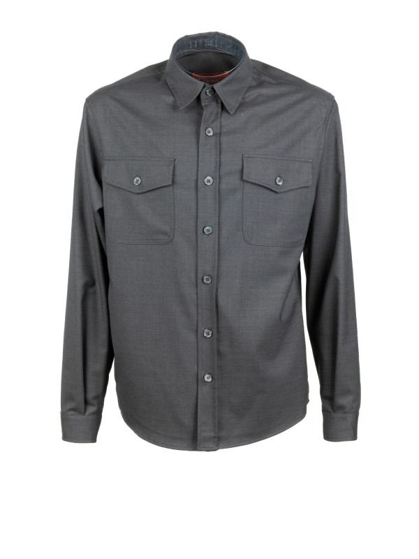 Giacca uomo antracite con bottoni