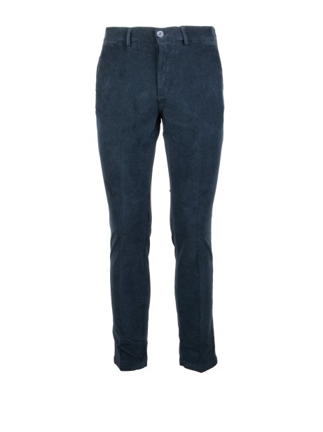 Pantalone blu navy uomo slim fit