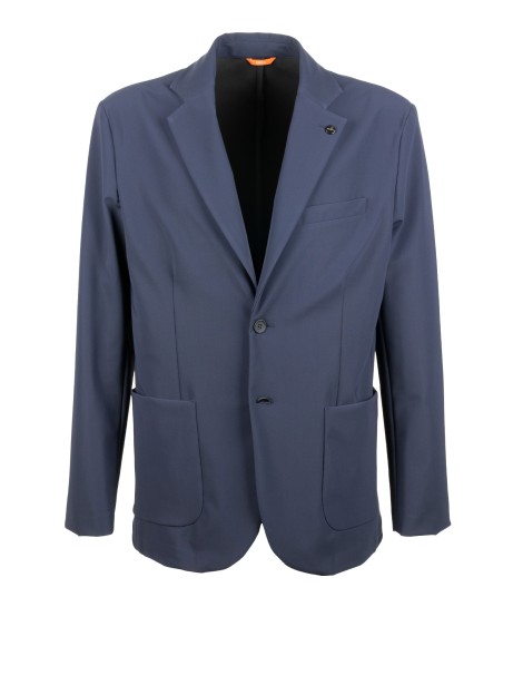 Giacca monopetto blu navy uomo