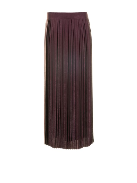 Long Pleated Skirt