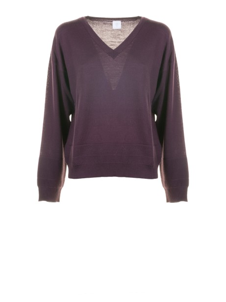 Women's Mustard V-Neck Sweater