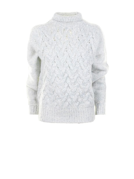 Dolcevita donna grigio chiaro Dolcevita donna grigio chiaro