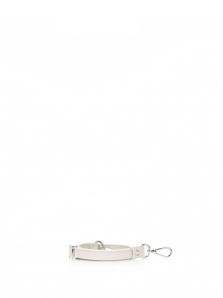 Borsa Sveva Soft Media avorio in pelle con tracolla