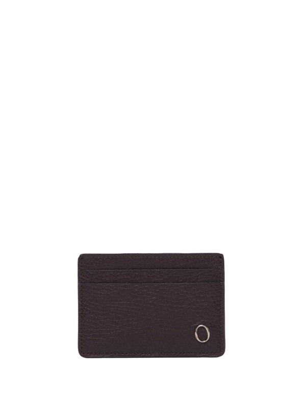 Men's Ebony Leather Card Holder