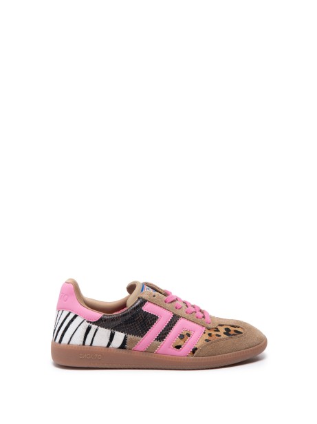 Sneakers Squid leopardato e zebrato