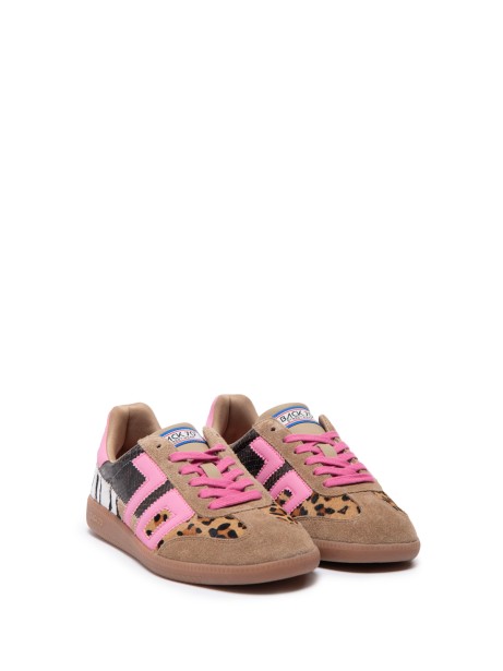 Sneakers Squid leopardato e zebrato