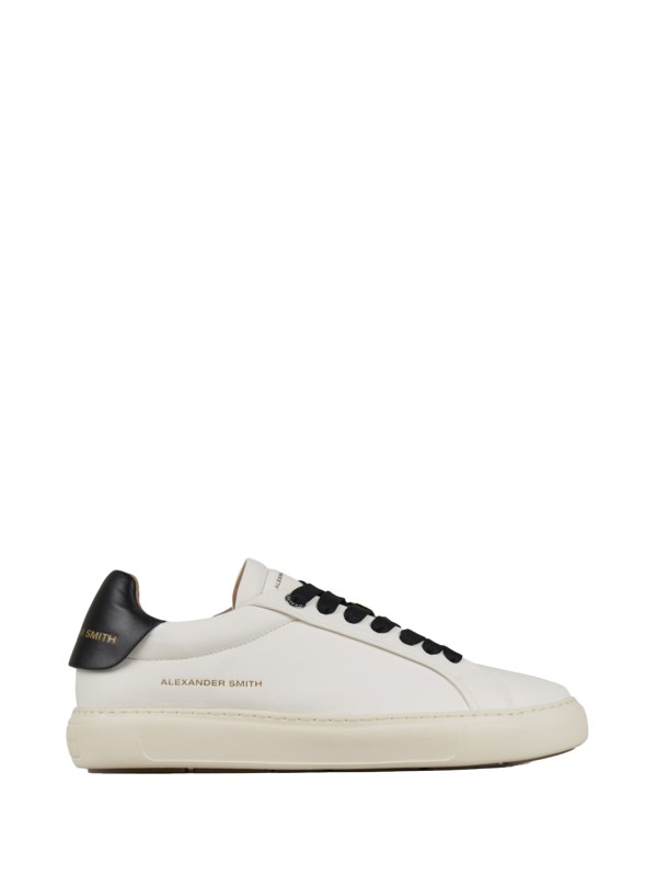 Sneaker Soho bianco in pelle