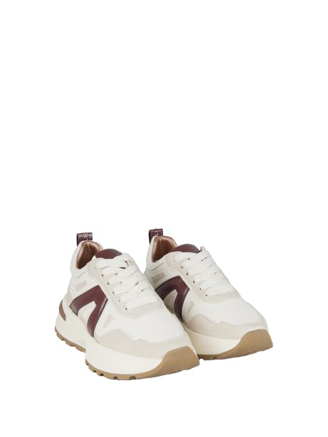 Smith Sneaker Liverpool donna bianco bordeaux 2