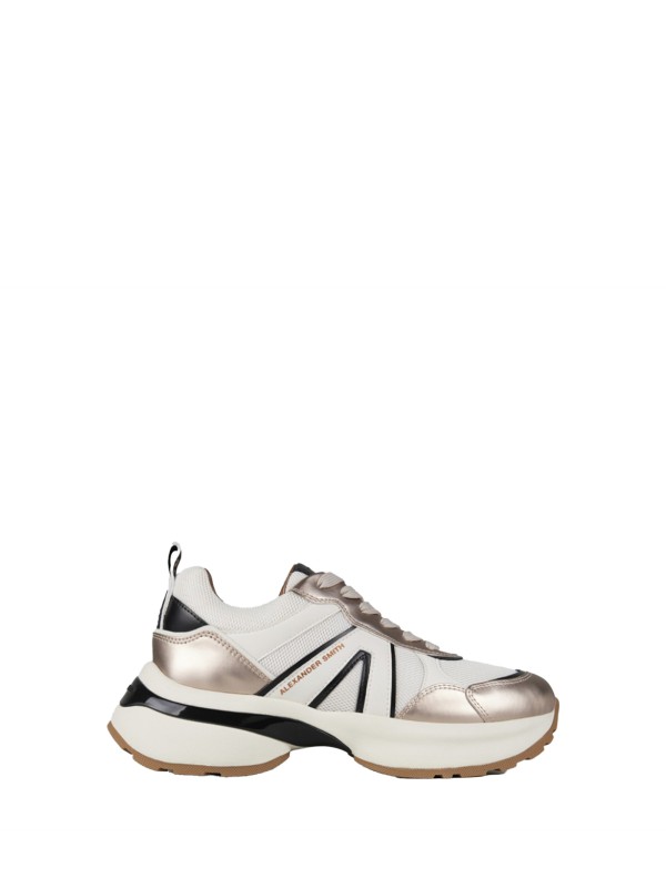 Sneaker Victoria platino donna