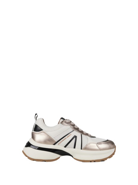 Sneaker Victoria platino donna