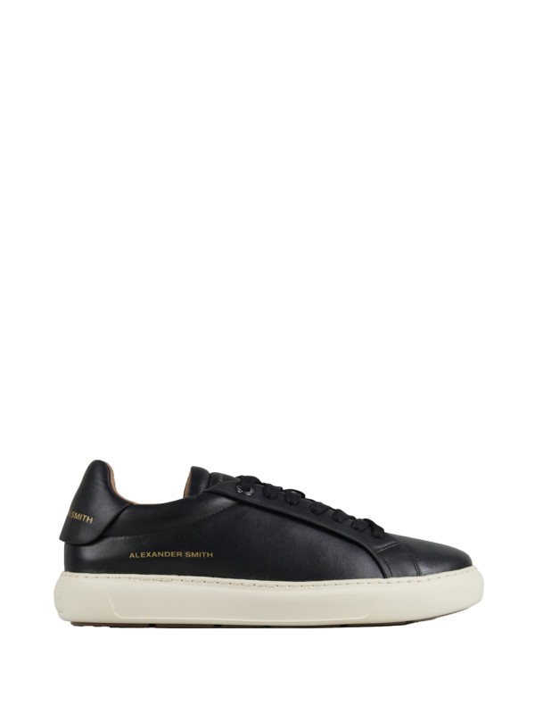 Sneaker Soho nera in pelle