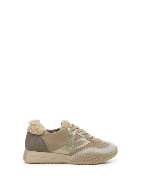 Sneakers donna noce e bronzo