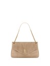Borsa Calypso Grande beige in suede