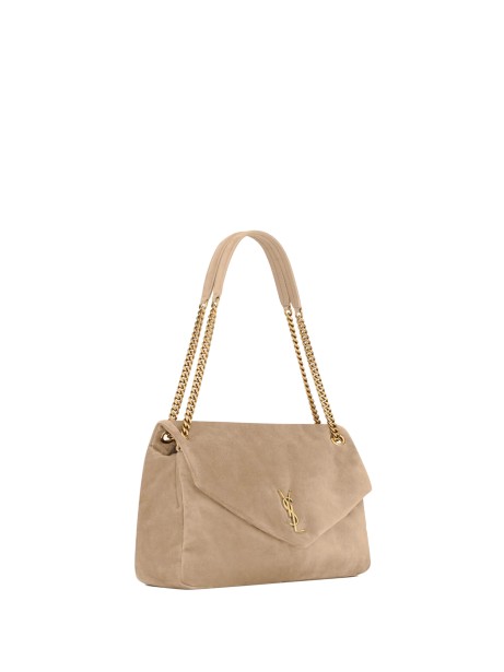 Borsa Calypso Grande beige in suede 2