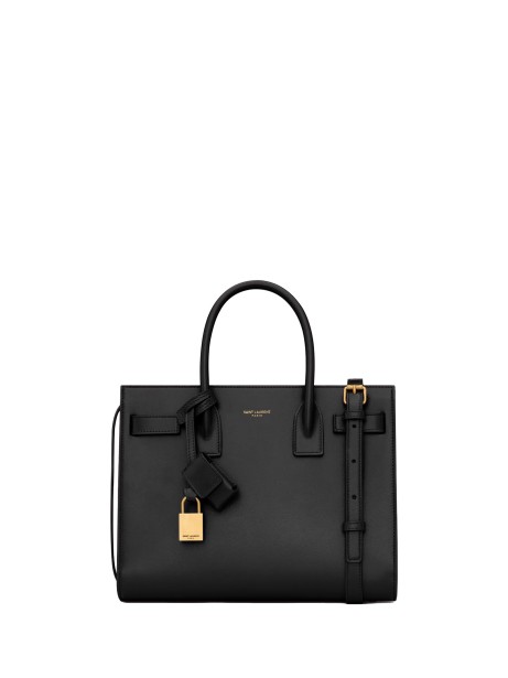 Borsa Sac De Jour nera in pelle liscia Borsa Sac De Jour nera in pelle liscia