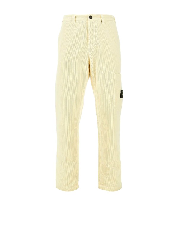 Pantalone desert con patch logo