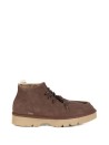 Polacco uomo marrone in suede